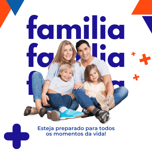 Família acessando a área do cliente